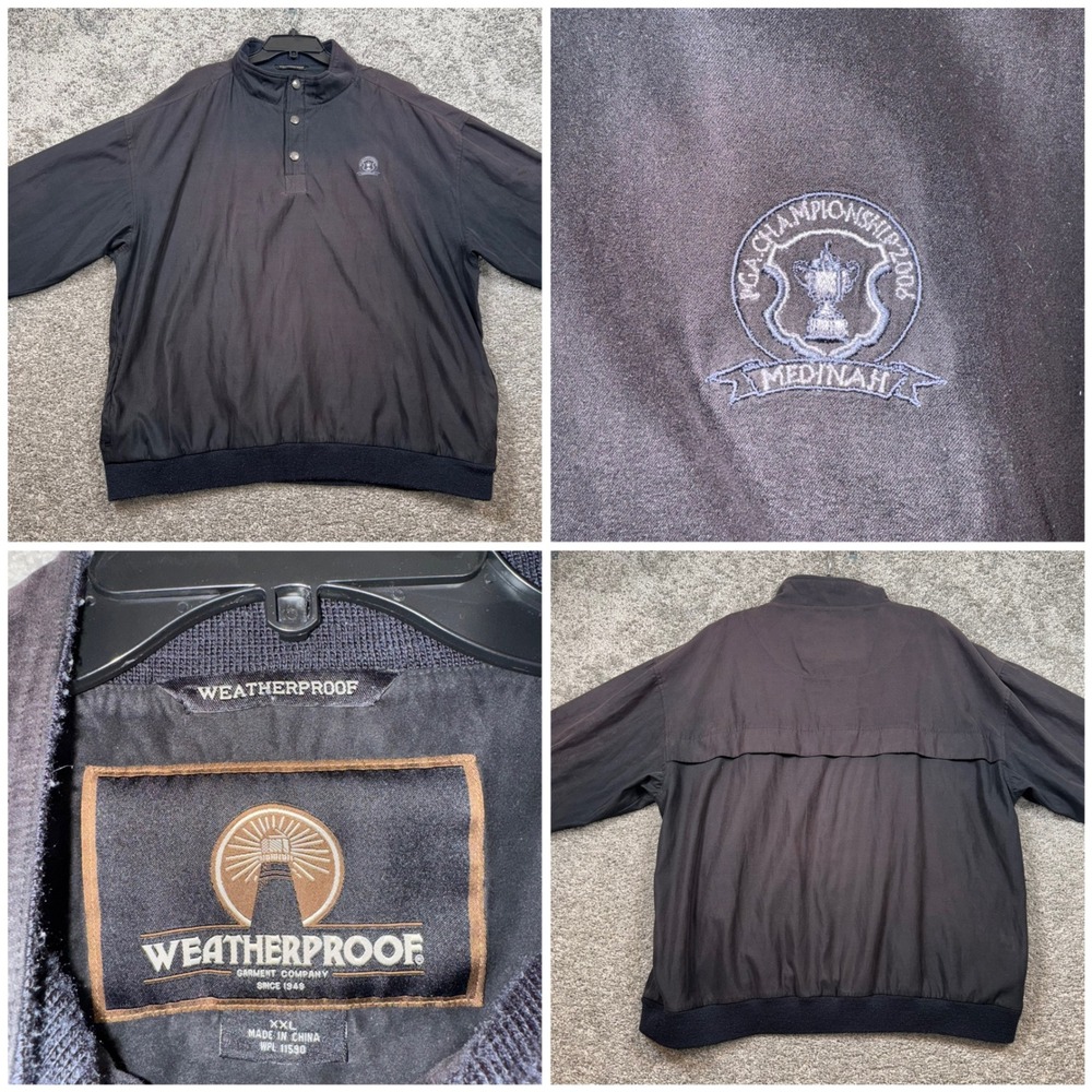 Weatherproof Mens XXL PGA Championship 2006 Medinah Golf Pullover Jacket